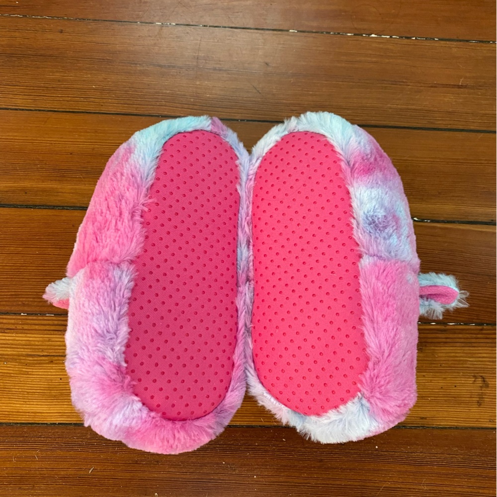 Carter’s Rainbow Unicorn Slippers, Size XL (11-12) - Picture 3 of 5